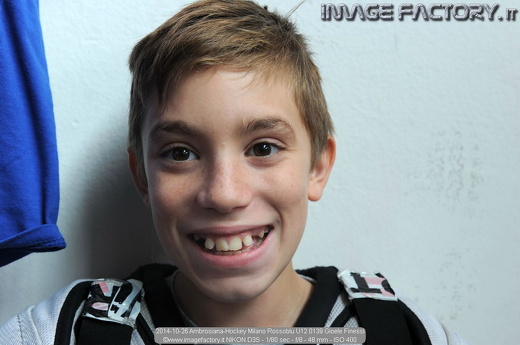 2014-10-26 Ambrosiana-Hockey Milano Rossoblu U12 0139 Gioele Finessi